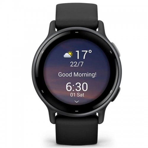 Умные часы Garmin Vivoactive 5 (010-02862-5A) Slate/Black купить в Украине | Telemart фото