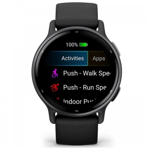 Умные часы Garmin Vivoactive 5 (010-02862-5A) Slate/Black купить в Украине | Telemart фото