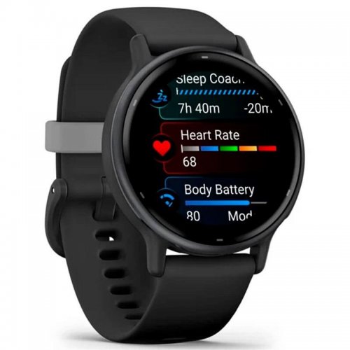 Умные часы Garmin Vivoactive 5 (010-02862-5A) Slate/Black купить в Украине | Telemart фото