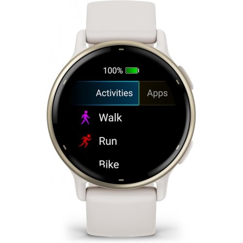 Умные часы Garmin Vivoactive 5 (010-02862-5B) Cream Gold/Ivory купить в Украине | Telemart фото