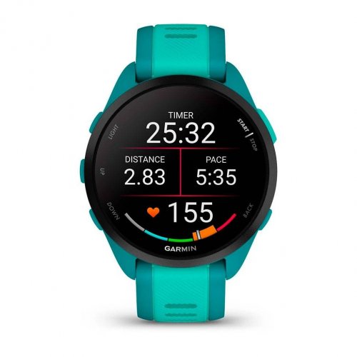 Умные часы Garmin Forerunner 165 Music (010-02863-32) Turquoise/Aqua купить в Украине | Telemart фото