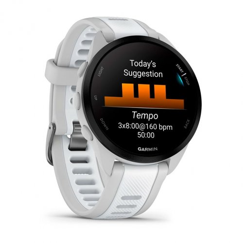 Розумний годинник Garmin Forerunner 165 (010-02863-AD) Mist Gray/Whitestone купити в Україні | Telemart фото