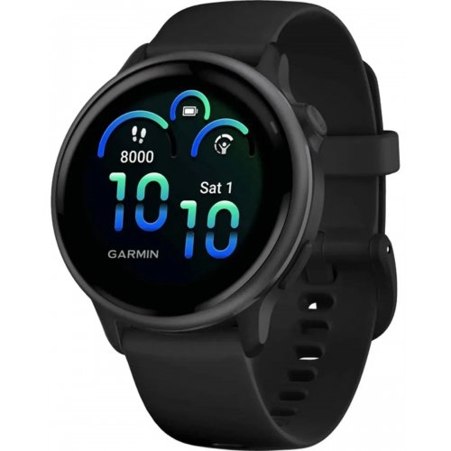 Розумний годинник Garmin Vivoactive 6 (010-02985-40) Slate/Black купити в Україні | Telemart фото