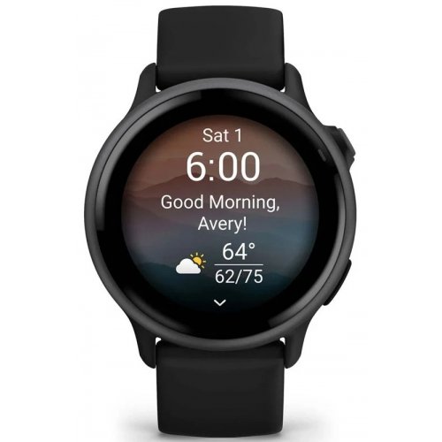 Розумний годинник Garmin Vivoactive 6 (010-02985-40) Slate/Black купити в Україні | Telemart фото
