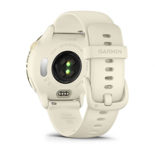 Умные часы Garmin Vivoactive 6 (010-02985-41) Lunar Gold/Bone купить в Украине | Telemart фото