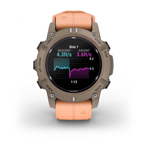 Умные часы Garmin Descent G2 (010-02986-01) Paloma/Shell Pink купить в Украине | Telemart фото