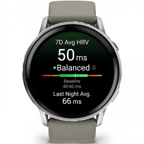 Умные часы Garmin Venu 4 45mm (010-03014-01) Black/Silver купить в Украине | Telemart фото