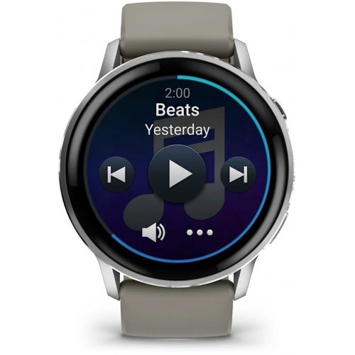 Умные часы Garmin Venu 4 45mm (010-03014-41) Silver купить в Украине | Telemart фото