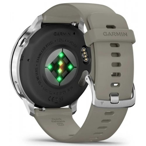 Умные часы Garmin Venu 4 45mm (010-03014-41) Silver купить в Украине | Telemart фото