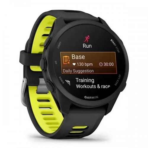 Умные часы Garmin Forerunner 170 (010-03920-50) Black/Amp Yellow купить в Украине | Telemart фото