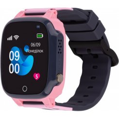 Детские смарт-часы AmiGo GO008 MILKY GPS WIFI Pink