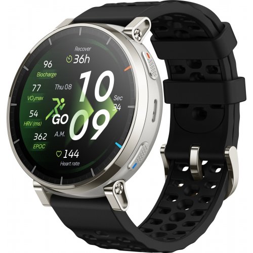 Розумний годинник Amazfit Active 3 Premium (W2559GL1N) Silver купити в Україні | Telemart фото