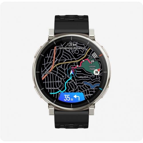 Розумний годинник Amazfit Active 3 Premium (W2559GL1N) Silver купити в Україні | Telemart фото