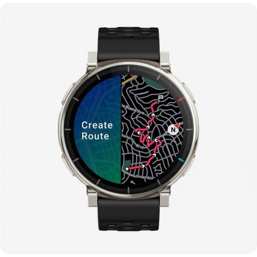 Розумний годинник Amazfit Active 3 Premium (W2559GL1N) Silver купити в Україні | Telemart фото