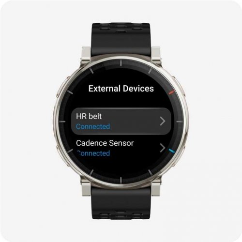 Розумний годинник Amazfit Active 3 Premium (W2559GL1N) Silver купити в Україні | Telemart фото