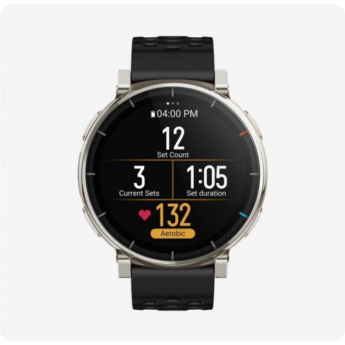 Розумний годинник Amazfit Active 3 Premium (W2559GL1N) Silver купити в Україні | Telemart фото