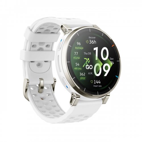 Розумний годинник Amazfit Active 3 Premium (W2559GL3N) White купити в Україні | Telemart фото