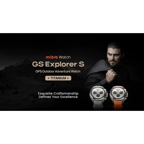 Умные часы Mibro GS Explorer S (XPAW023TS) Titanium купить в Украине | Telemart фото