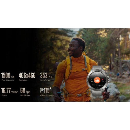Умные часы Mibro GS Explorer S (XPAW023TS) Titanium купить в Украине | Telemart фото