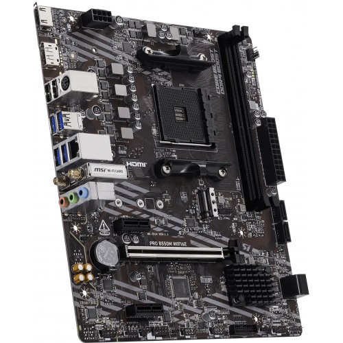 Материнская плата MSI PRO B550M WIFI6E (sAM4, AMD B550) купить в Украине | Telemart фото