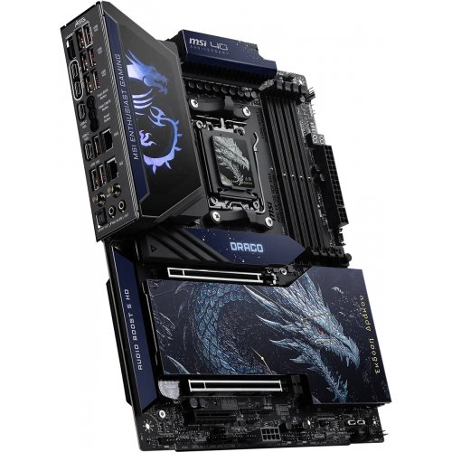 Материнська плата MSI MEG X870E ACE MAX DRACO EPIC EDITION (sAM5, AMD X870E) купити в Україні | Telemart фото