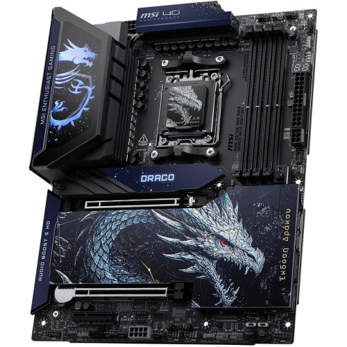 Материнська плата MSI MEG X870E ACE MAX DRACO EPIC EDITION (sAM5, AMD X870E) купити в Україні | Telemart фото
