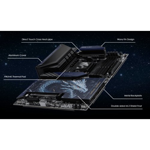 Материнська плата MSI MEG X870E ACE MAX DRACO EPIC EDITION (sAM5, AMD X870E) купити в Україні | Telemart фото