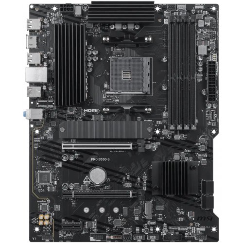 Материнская плата MSI PRO B550-S (sAM4, AMD B550) купить в Украине | Telemart фото