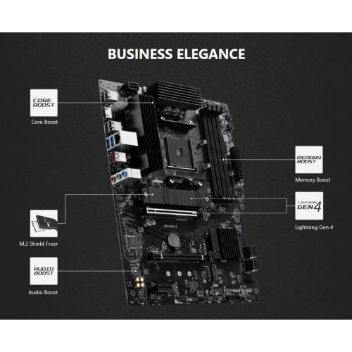 Материнская плата MSI PRO B550-S (sAM4, AMD B550) купить в Украине | Telemart фото