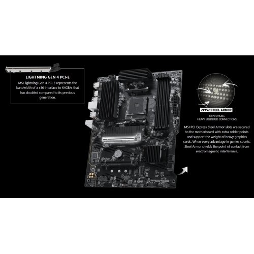 Материнская плата MSI PRO B550-S (sAM4, AMD B550) купить в Украине | Telemart фото