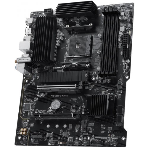 Материнская плата MSI PRO B550-S WIFI6E (sAM4, AMD B550) купить в Украине | Telemart фото