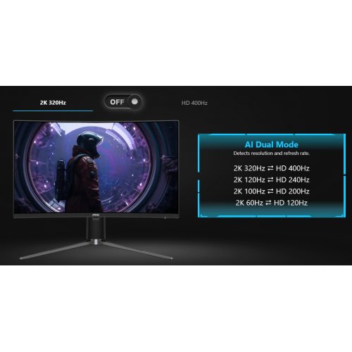 Монитор MSI 27" MAG 274CQPDF X32 Black купить в Украине | Telemart фото