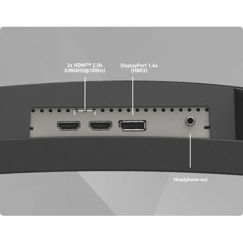 Монітор MSI 34" MAG 346CQDF E20 Black купити в Україні | Telemart фото