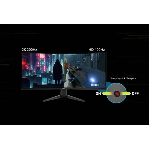 Монітор MSI 34" MAG 346CQDF E20 Black купити в Україні | Telemart фото