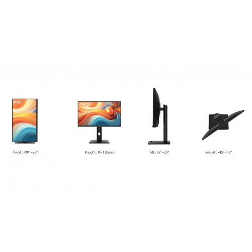 Монитор MSI 27" PRO MP273QP E14 Black купить в Украине | Telemart фото