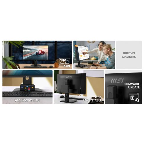 Монитор MSI 27" PRO MP273QP E14 Black купить в Украине | Telemart фото