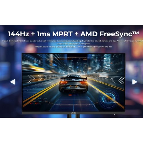 Монитор MSI 27" PRO MP273QP E14 Black купить в Украине | Telemart фото