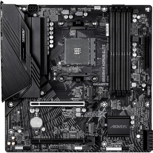 Материнська плата Gigabyte B550M X AORUS ELITE (sAM4, AMD B550) купити в Україні | Telemart фото