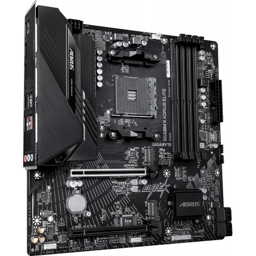 Материнська плата Gigabyte B550M X AORUS ELITE (sAM4, AMD B550) купити в Україні | Telemart фото