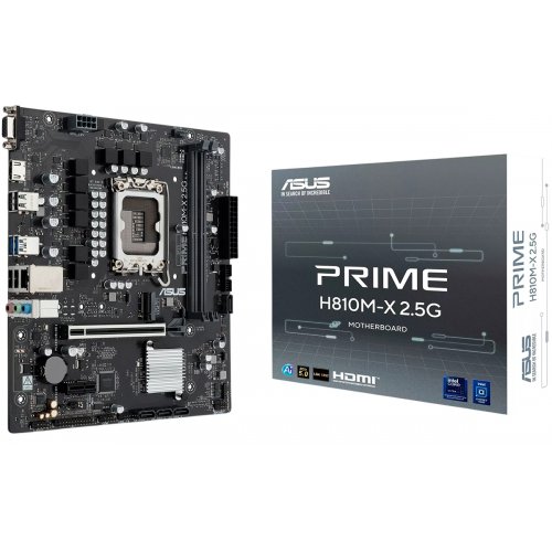 Материнская плата Asus PRIME H810M-X 2.5G (s1851, Intel H810) купить в Украине | Telemart фото