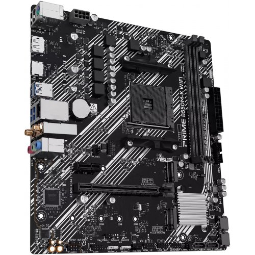 Материнська плата Asus PRIME B550M-K WIFI-CSM (sAM4, AMD B550) купити в Україні | Telemart фото