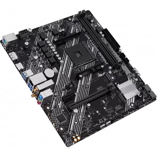 Материнська плата Asus PRIME B550M-K WIFI-CSM (sAM4, AMD B550) купити в Україні | Telemart фото