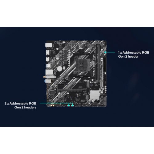 Материнська плата Asus PRIME B550M-K WIFI-CSM (sAM4, AMD B550) купити в Україні | Telemart фото