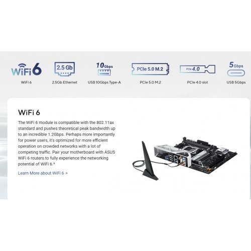 Материнська плата Asus B850M-E AYW GAMING WIFI-CSM (sAM5, AMD B850) купити в Україні | Telemart фото