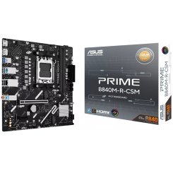 Материнская плата Asus PRIME B840M-R-CSM (sAM5, AMD B840)