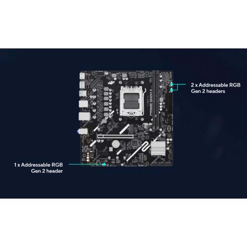 Материнська плата Asus PRIME B840M-R-CSM (sAM5, AMD B840) купити в Україні | Telemart фото