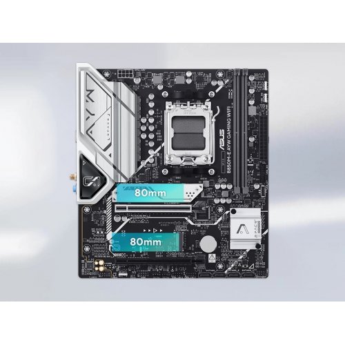 Материнская плата Asus B850M-E AYW GAMING WIFI (sAM5, AMD B850) купить в Украине | Telemart фото