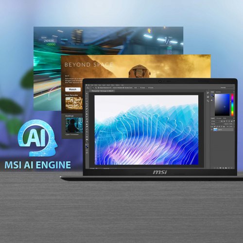 Ноутбук MSI Modern 14 F1MG-885XUA (9S7-14S113-885) Urban Silver купить в Украине | Telemart фото