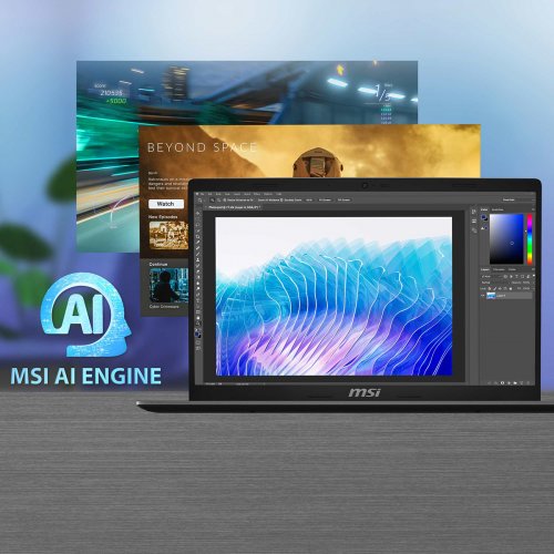 Ноутбук MSI Modern 14 F1MG-885XUA (9S7-14S113-885) Urban Silver купить в Украине | Telemart фото