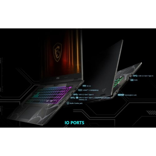 Ноутбук MSI Cyborg A17 AI B2HWFKG-038XUA (9S7-17UL32-038) Translucent Black купити в Україні | Telemart фото
